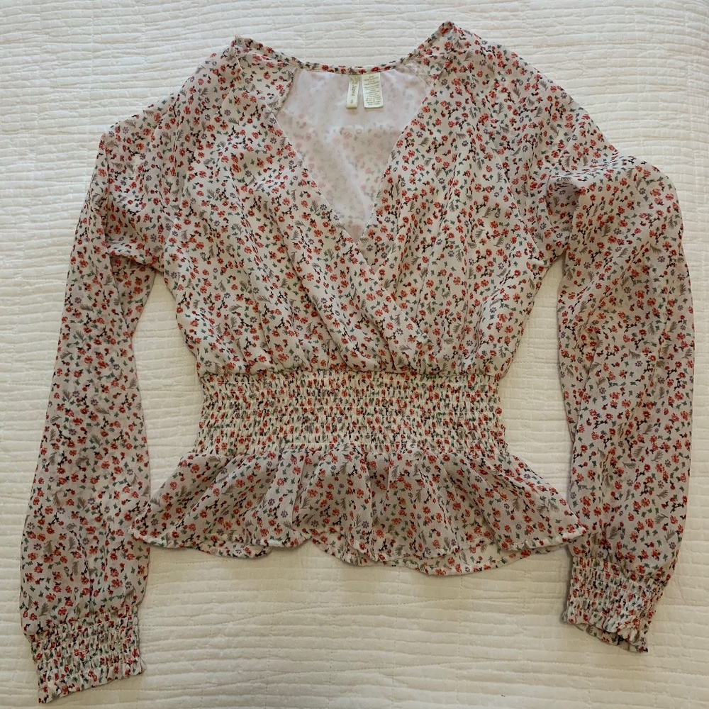 Floral Long Sleeve Top
